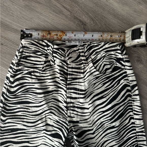 ZARA Zebra Print Pants - Picture 7 of 9